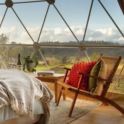 Panoramic Çadır (The Pinot Glampers Dome)