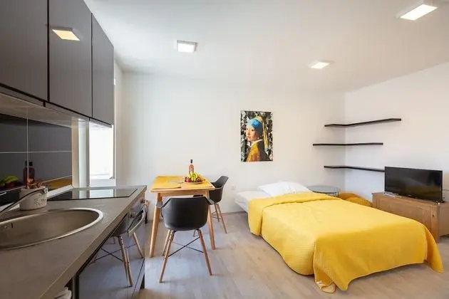 Standard Apart Daire, 1 Yatak Odası, Teras