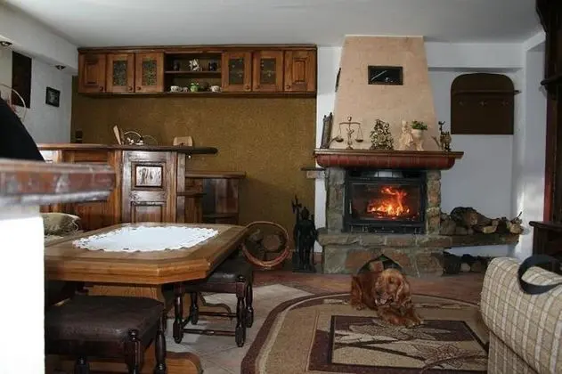 Tek Büyük Yataklı Oda, 1 Çift Kişilik Yatak, Şömine