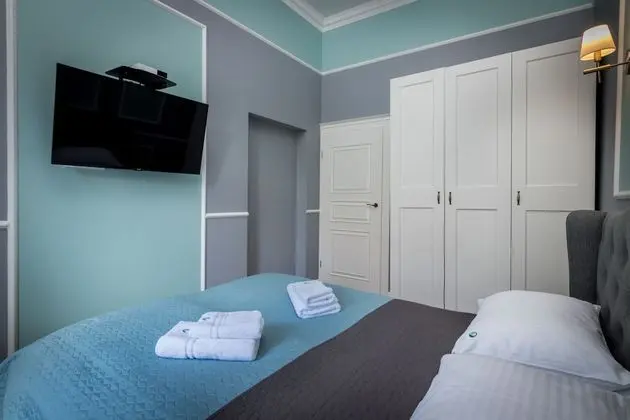 Deluxe Apart Daire, 1 Yatak Odası, Küçük Mutfak, Bahçe Manzaralı