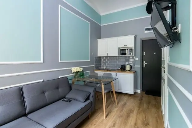 Deluxe Apart Daire, 1 Yatak Odası, Küçük Mutfak, Bahçe Manzaralı