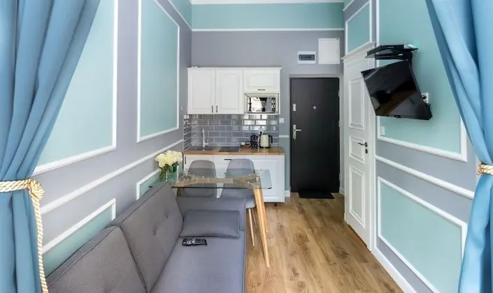 Deluxe Apart Daire, 1 Yatak Odası, Küçük Mutfak, Bahçe Manzaralı