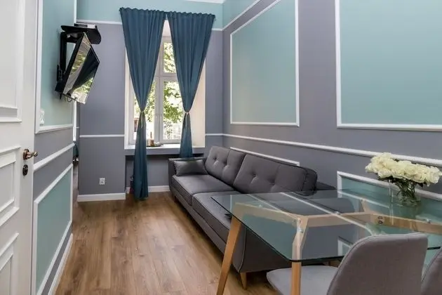 Deluxe Apart Daire, 1 Yatak Odası, Küçük Mutfak, Bahçe Manzaralı