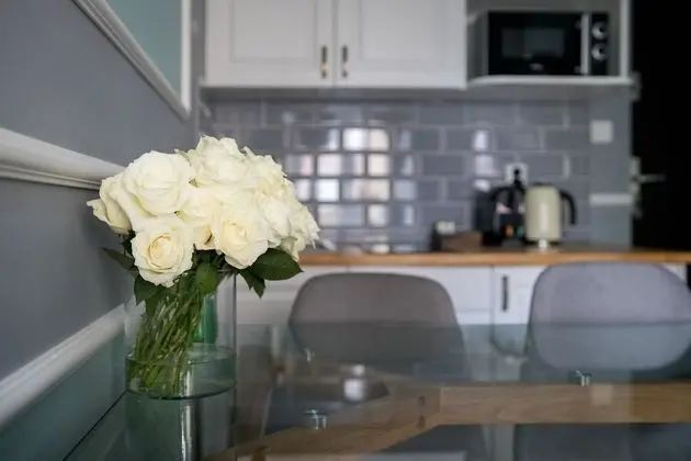 Deluxe Apart Daire, 1 Yatak Odası, Küçük Mutfak, Bahçe Manzaralı