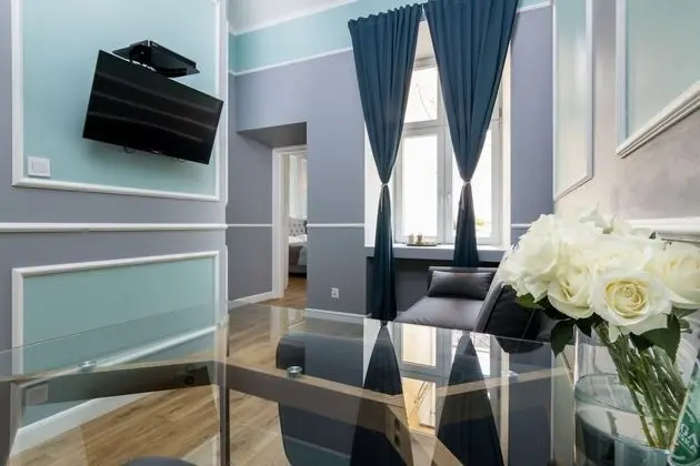 Deluxe Apart Daire, 1 Yatak Odası, Küçük Mutfak, Bahçe Manzaralı