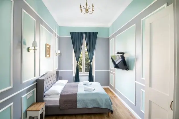 Exclusive Apart Daire, 2 Yatak Odası, Balkon, Bahçe Manzaralı