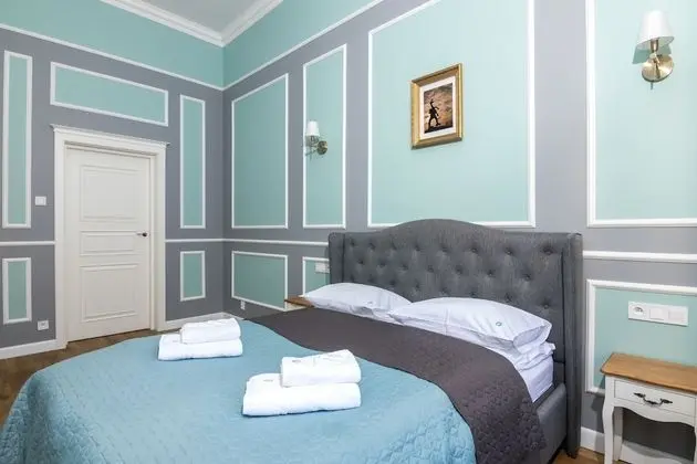 Exclusive Apart Daire, 2 Yatak Odası, Balkon, Bahçe Manzaralı