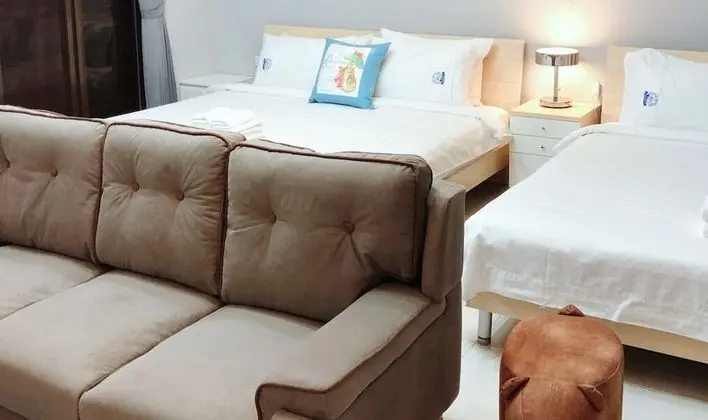 Deluxe Dört Kişilik Oda, 2 Büyük (Queen) Boy Yatak, Sigara İçilmez, Şehir Manzaralı