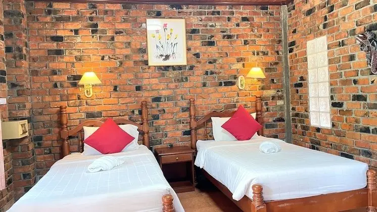 Bungalov, 2 Tek Kişilik Yatak