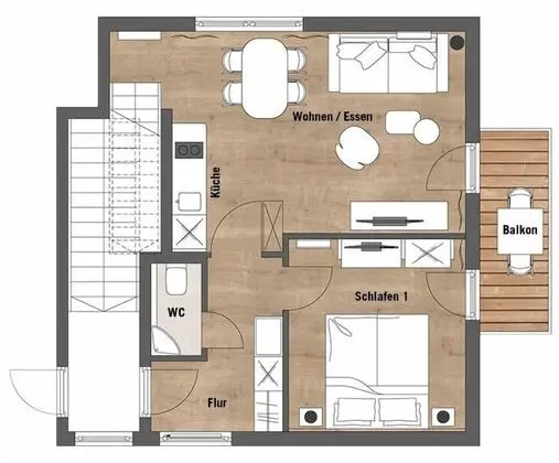 Maisonette Apartment