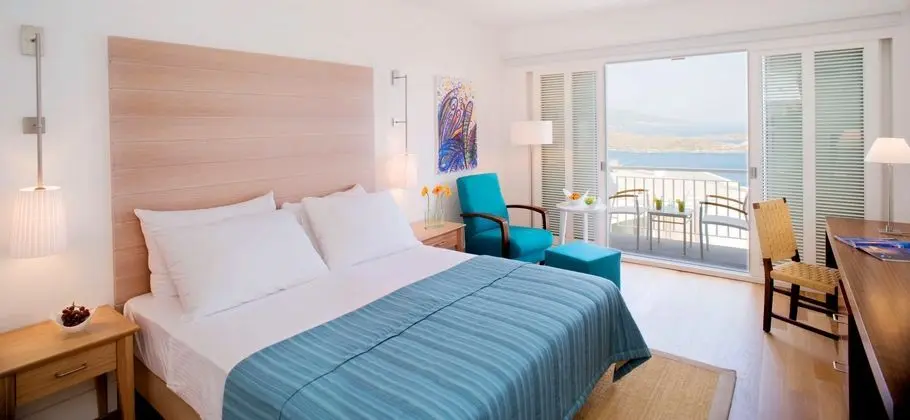 1 Çift ​​kişilik Yatak Deluxe Sea View