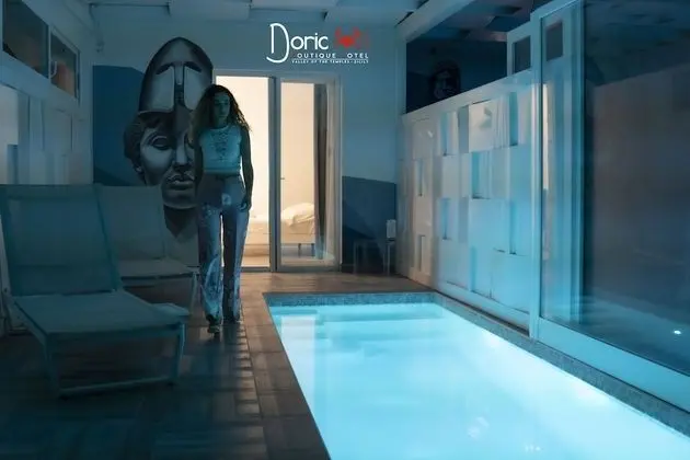 Deluxe Oda, 1 En Büyük (King) Boy Yatak, Kişiye Özel Havuzlu, Deniz Manzaralı