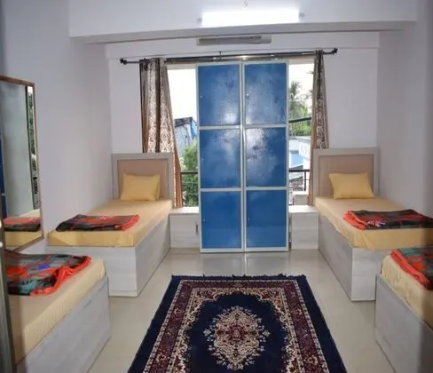 Superior Single Bed in Quadruple AC Dorm