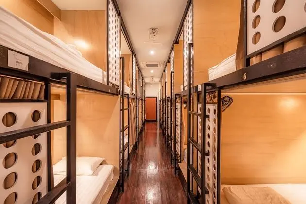 Double Bed in Mixed Dormitory