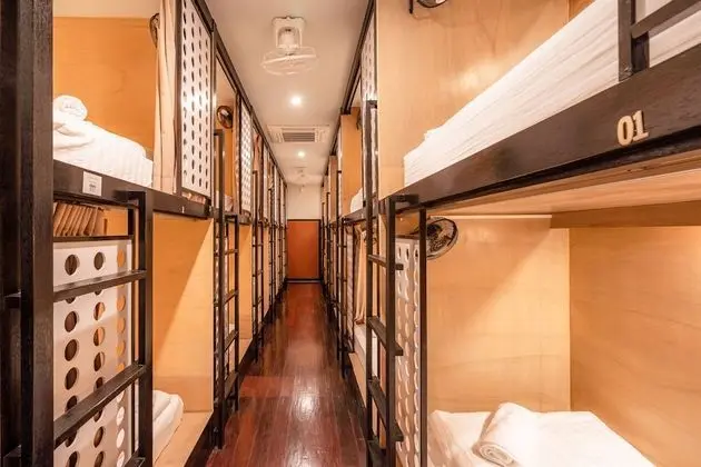Double Bed in Mixed Dormitory