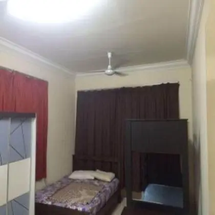 Bed in dormitory