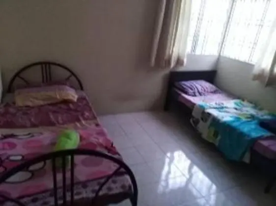 Bed in dormitory