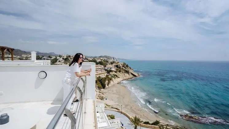 Çatı Katı Süiti (Penthouse), 1 Yatak Odası, Teras, Deniz Manzaralı (Muchavista)