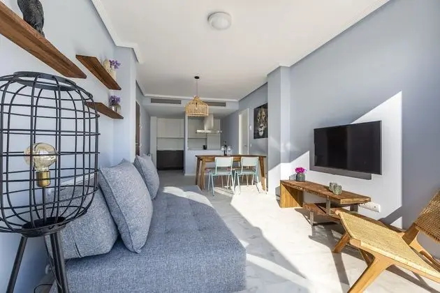 Deluxe Apart Daire, 1 Yatak Odası, Teras, Deniz Manzaralı (Caleta)