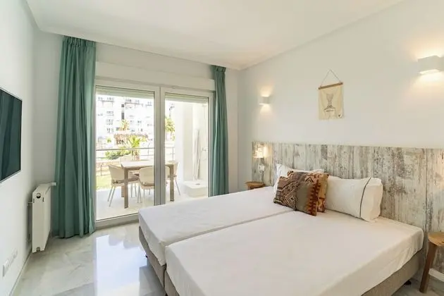 Deluxe Apart Daire, 1 Yatak Odası, Teras, Deniz Manzaralı (Caleta)