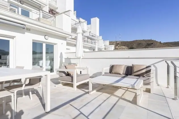 Deluxe Apart Daire, 1 Yatak Odası, Teras, Deniz Manzaralı (Caleta)