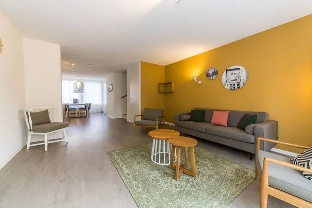 Deluxe Sıra Ev, 3 Yatak Odası, Sauna (Burgemeestershuis Luxe)