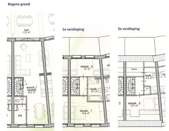Deluxe Sıra Ev, 3 Yatak Odası, Sauna (Burgemeestershuis Luxe)