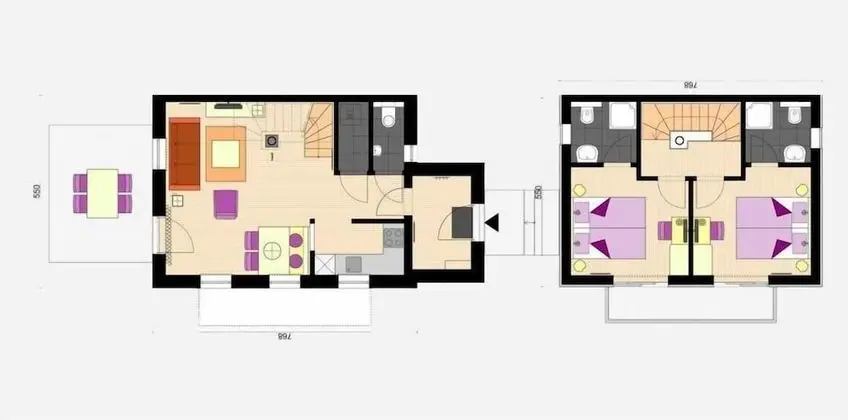 Dağ Evi, 2 Yatak Odası (Hallstattersee)