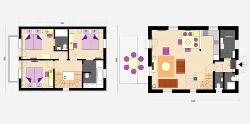 Dağ Evi, 3 Yatak Odası (Attersee)