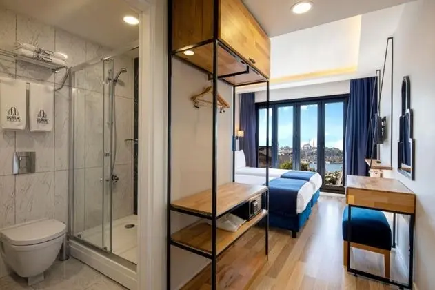 Deluxe Room, Deniz Manzaralı, Fransız Balkonlu
