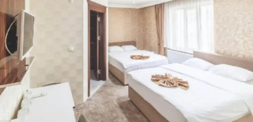 Standard Dört Kişilik Oda, 1 Yatak Odası, Banyolu/Duşlu, Şehir Manzaralı