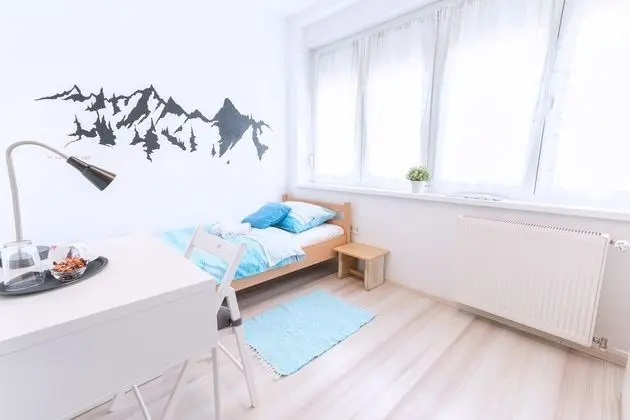 Standard Tek Kişilik Oda, Ortak Banyo, Bahçe Manzaralı