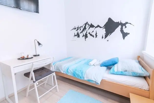 Standard Tek Kişilik Oda, Ortak Banyo, Bahçe Manzaralı