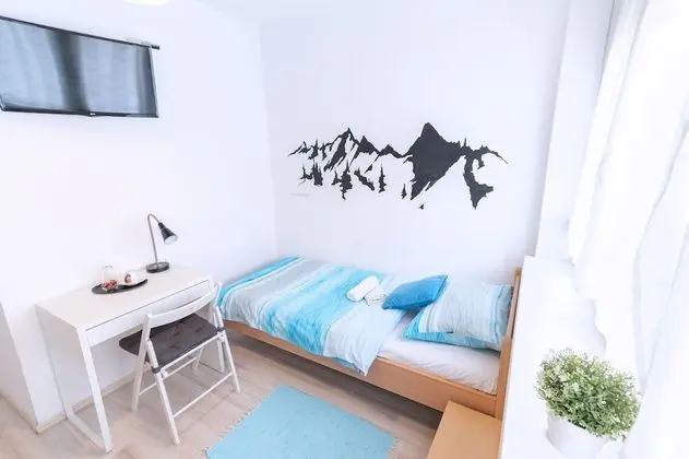Standard Tek Kişilik Oda, Ortak Banyo, Bahçe Manzaralı