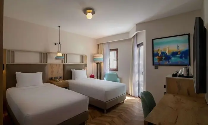 Deluxe Oda, 2 Tek Kişilik Yatak