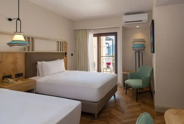 Deluxe Oda, 2 Tek Kişilik Yatak
