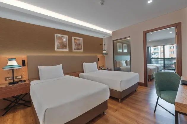 4 Kişilik Oda,Şehir Manzaralı,1. Kat