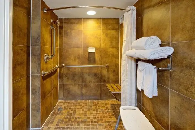 Oda, 2 Büyük (Queen) Boy Yatak, Engellilere Uygun (Mobility/Hearing, Roll In Shower)