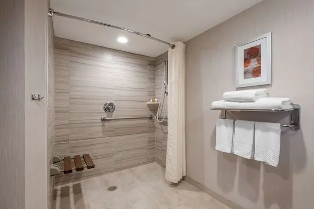 Oda, 1 En Büyük (King) Boy Yatak, Engellilere Uygun (Mobility, Roll-In Shower)