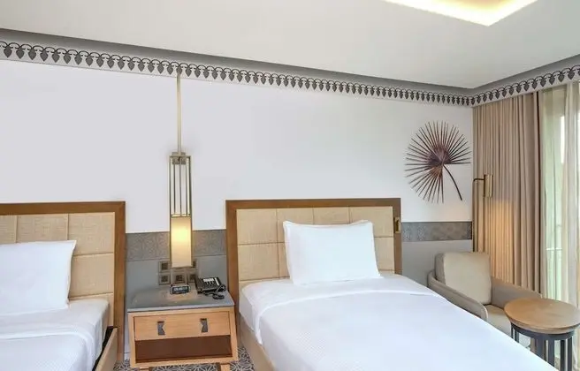 Deluxe İki Ayrı Yataklı Oda, Balkon, Bahçe Manzaralı