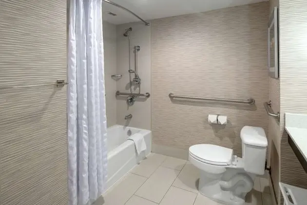 Oda, 1 En Büyük (King) Boy Yatak, Engellilere Uygun, Balkon (Accessible Tub, Hearing Accessible)