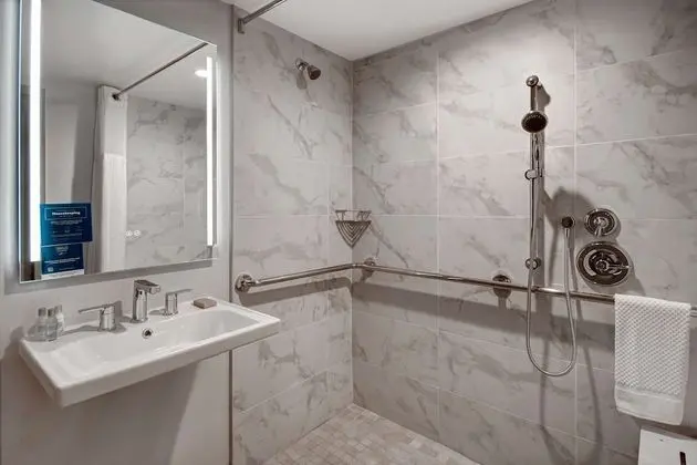 Oda, 1 En Büyük (King) Boy Yatak, Engellilere Uygun (Roll-In Shower)