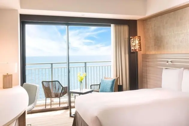 İki Ayrı Yataklı Oda, Balkon, Okyanus Manzaralı