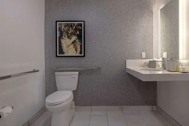 Oda, 2 Çift Kişilik Yatak (Roll-In Shower, Mobility/Hearing)