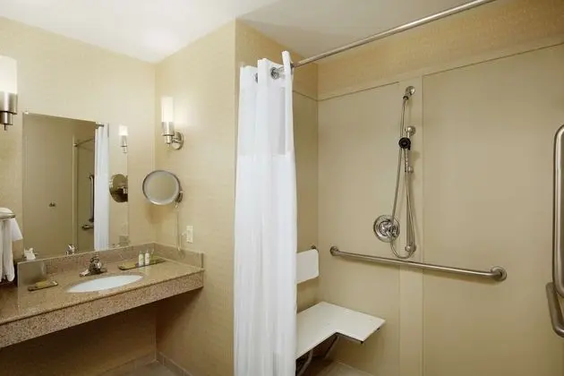 Oda, 1 En Büyük (King) Boy Yatak, Engellilere Uygun (Roll-In Shower, Mobility & Hearing)