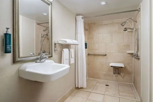 Oda, 2 Büyük (Queen) Boy Yatak, Engellilere Uygun (Roll-In Shower)