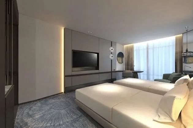 Deluxe Room, 1 King Bed with Sofa bed