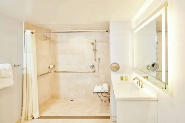 Oda, 1 Çift Kişilik Yatak, Engellilere Uygun, Sigara İçilmez (Roll-in Shower)