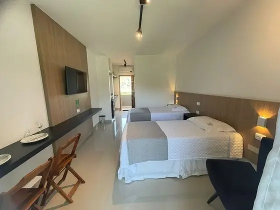 İki Ayrı Yataklı Oda, 2 Tek Kişilik Yatak, Balkon/Veranda, Havuz Manzaralı
