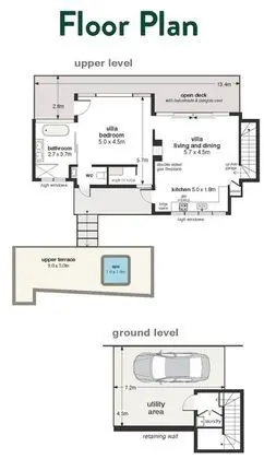 Villa, 1 Yatak Odası, Dağ Manzaralı